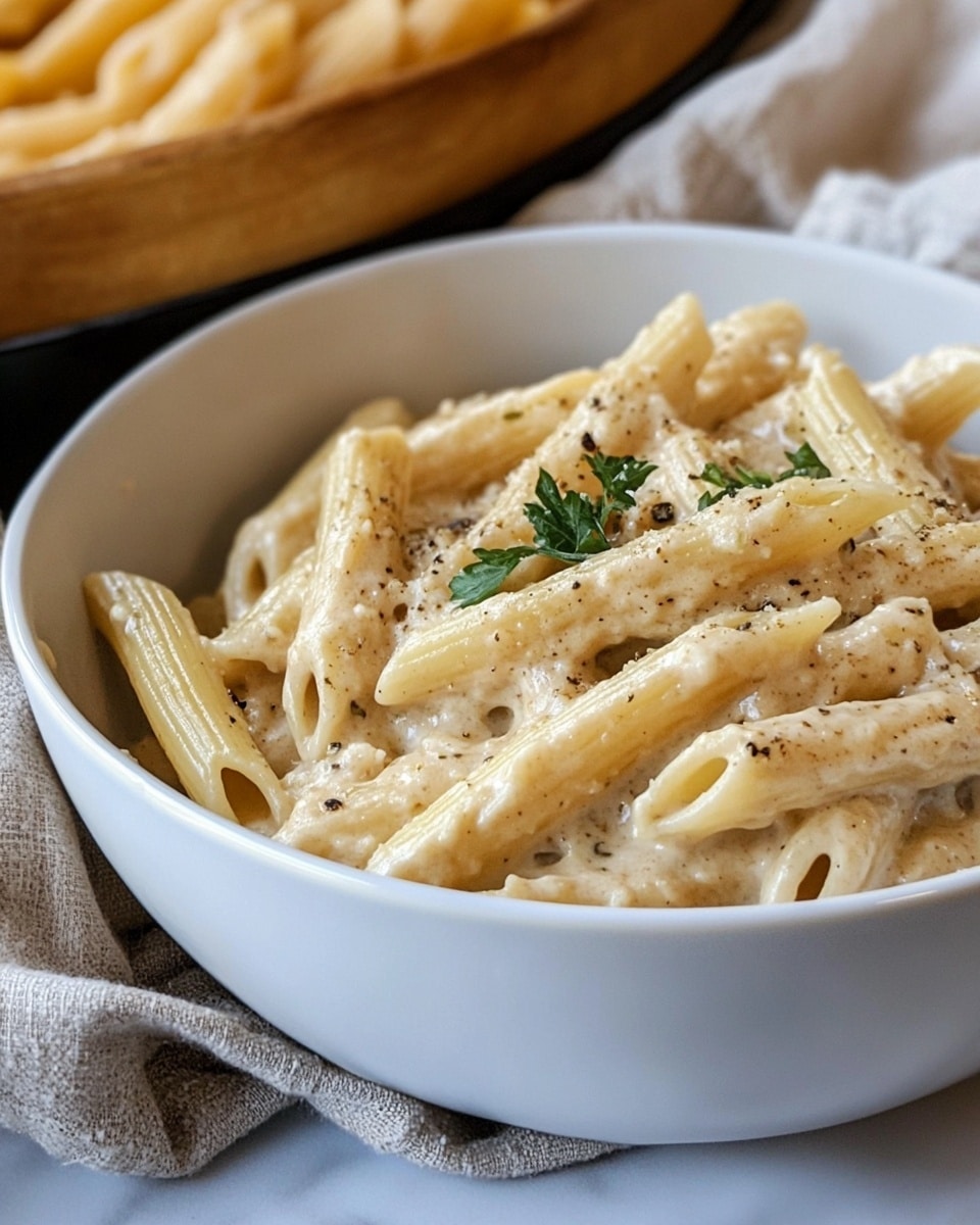 Slow Cooker Olive Garden Chicken Pasta Recipe - Recipe Image