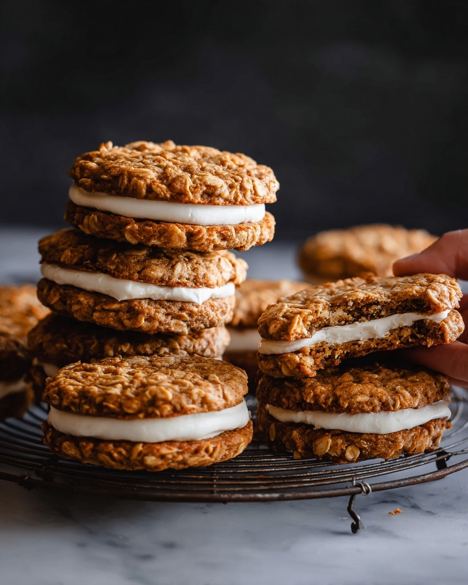 Pumpkin Oatmeal Cream Pies Recipe - Recipe Image