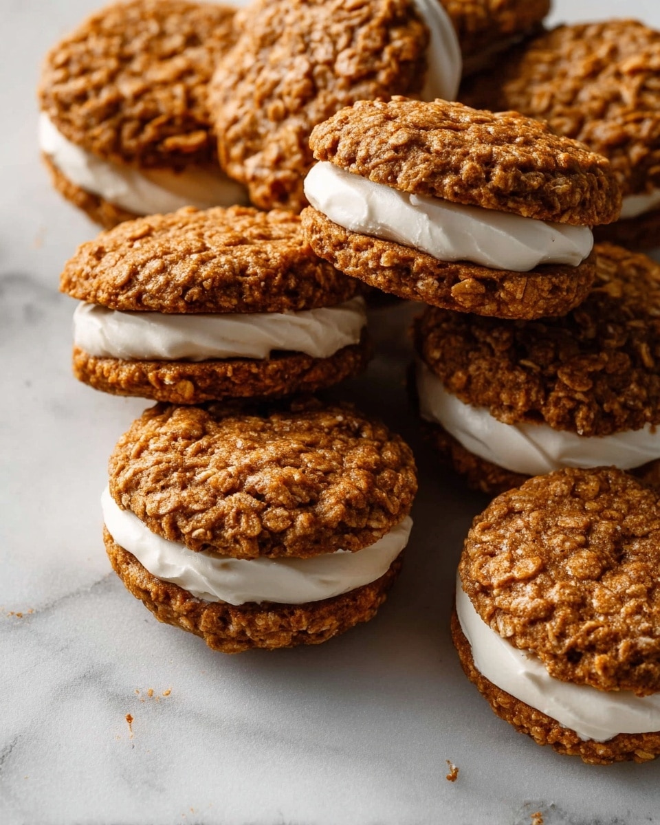 Pumpkin Oatmeal Cream Pies Recipe - Recipe Image