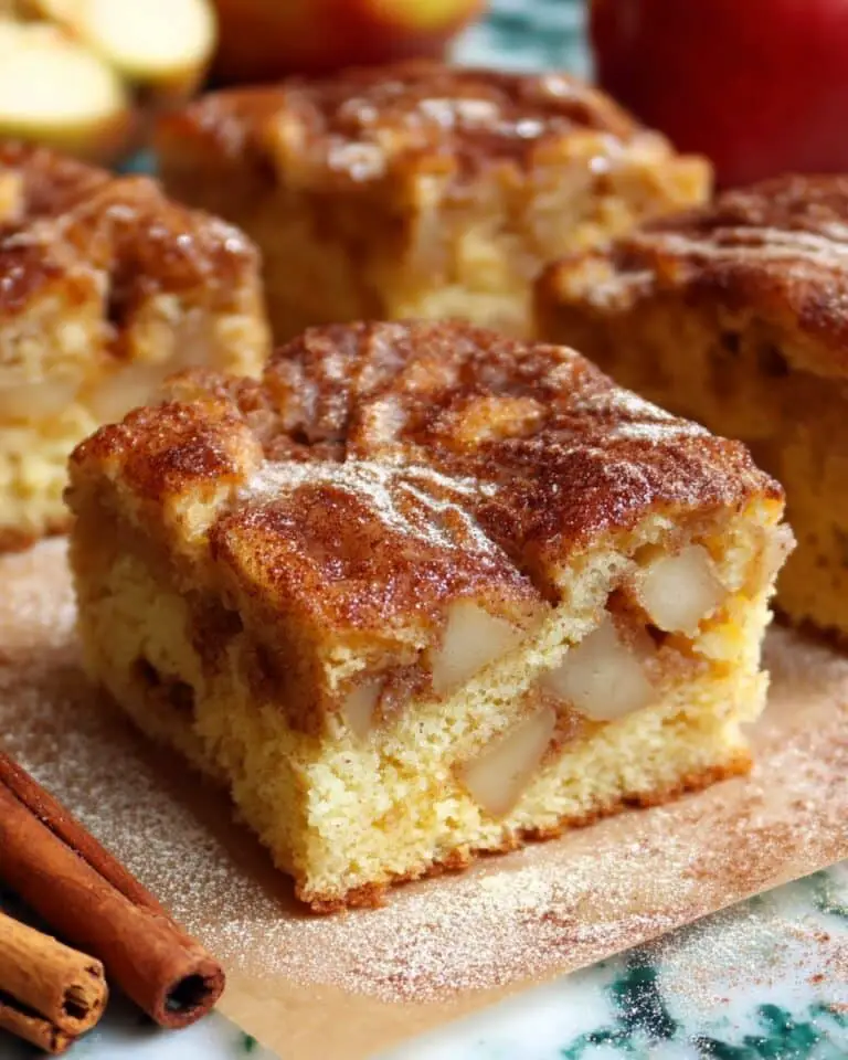 Cinnamon Apple Fritter Cake Recipe