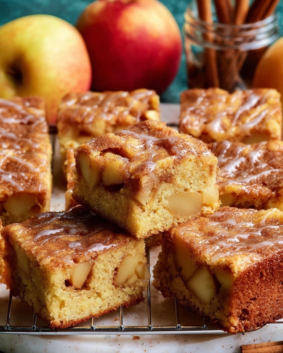 Cinnamon Apple Fritter Cake Recipe - Recipe Image