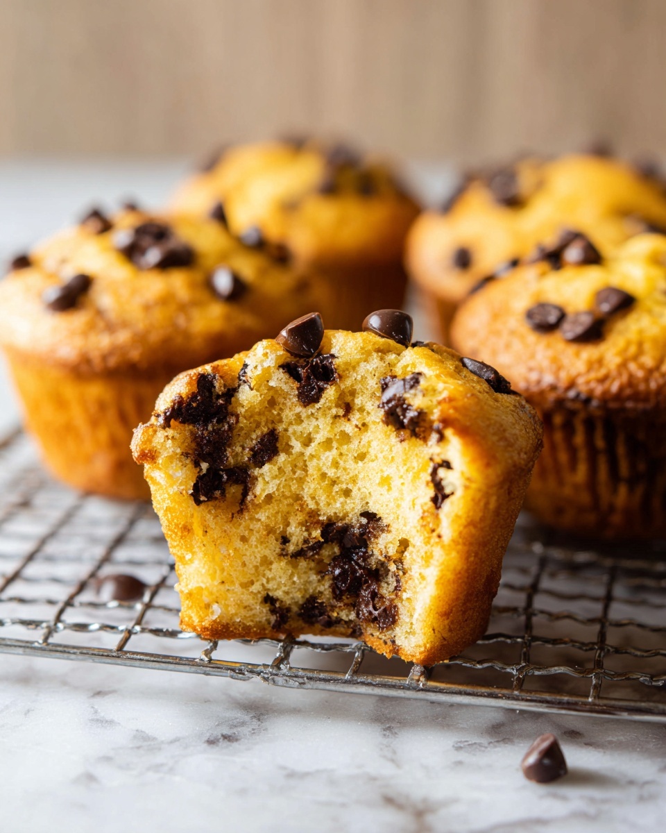 Pumpkin and Chocolate Chip Cottage Cheese Muffins Recipe - Recipe Image