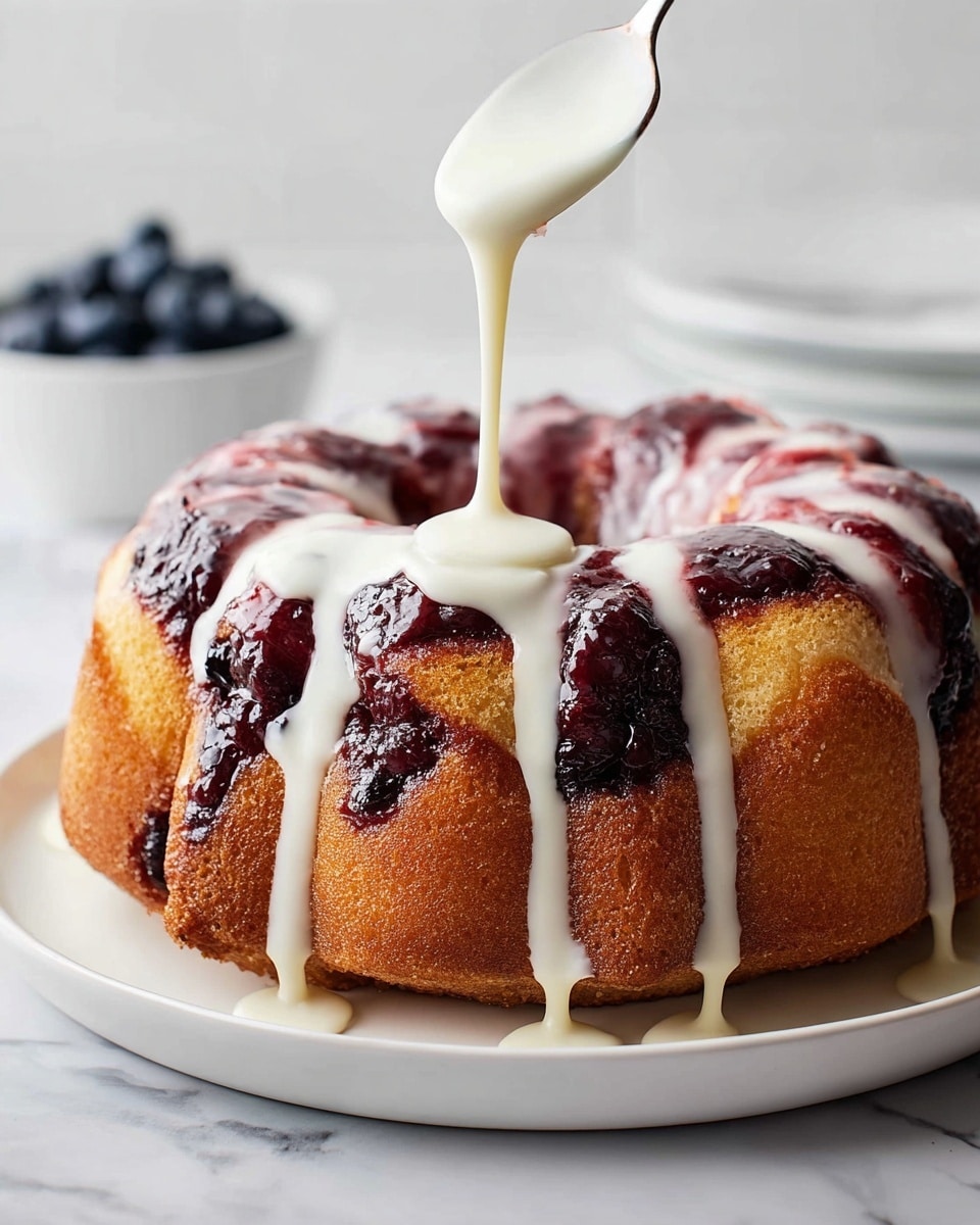 Blueberry Monkey Bread Recipe - Recipe Image