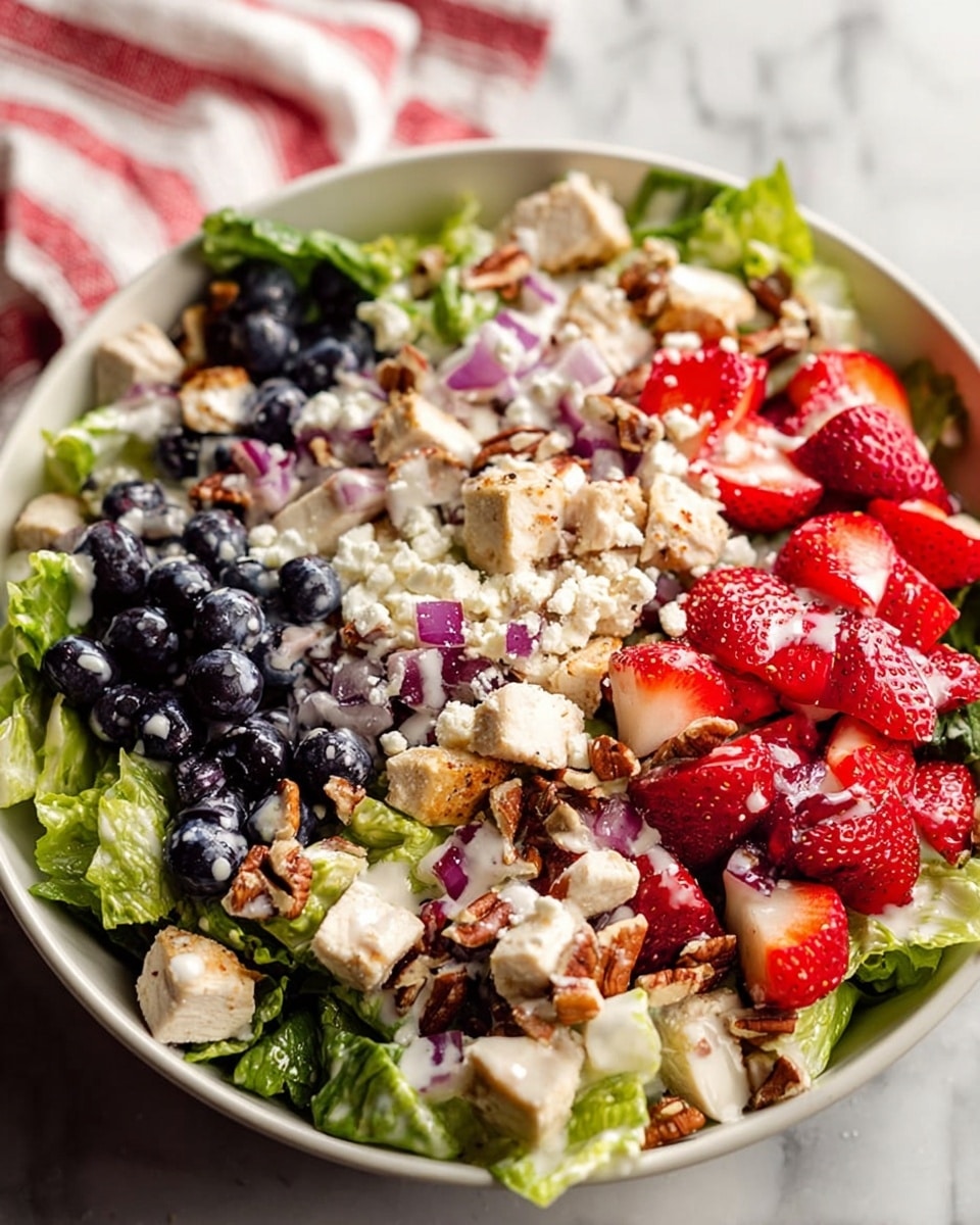 Strawberry Poppyseed Chicken Salad Recipe - Recipe Image