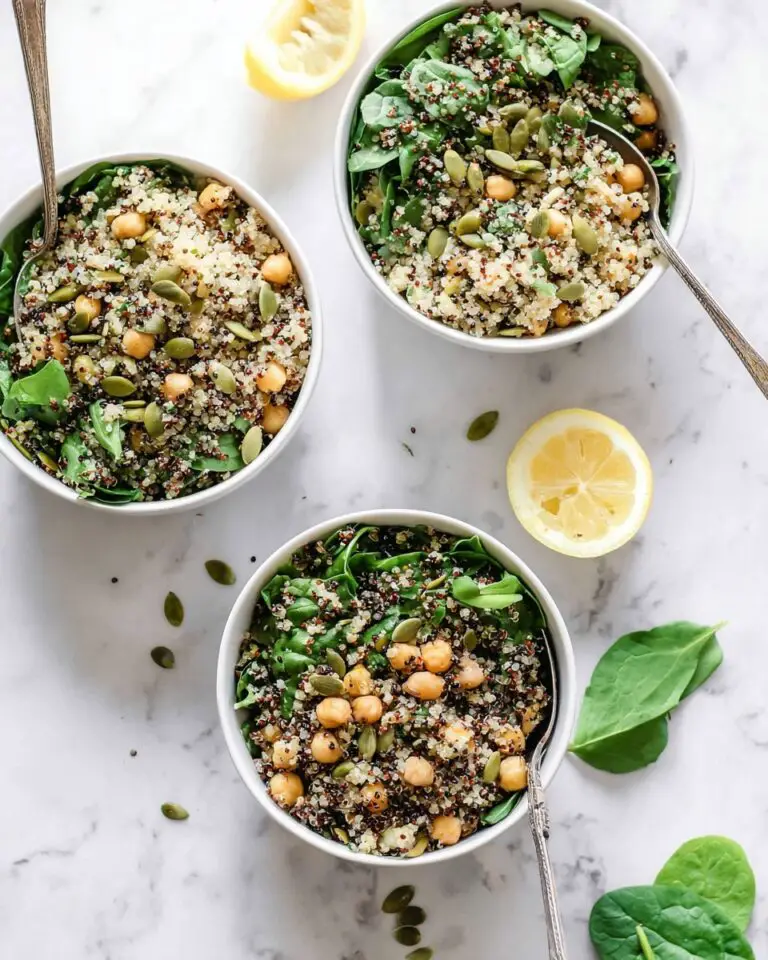 Herbed Quinoa & Chickpea Salad with Lemon Recipe