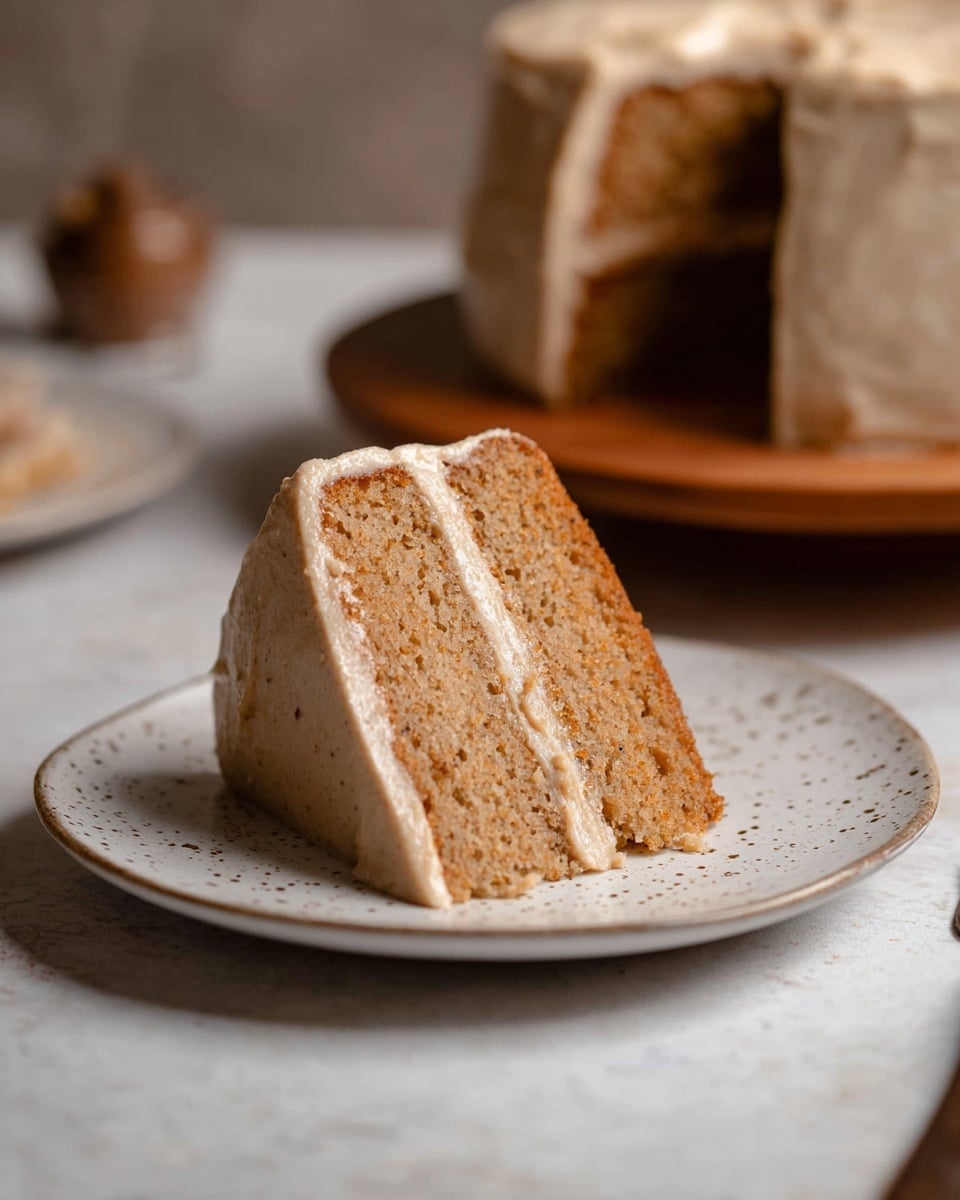 Chai Cake with Cinnamon Cream Cheese Frosting Recipe - Recipe Image