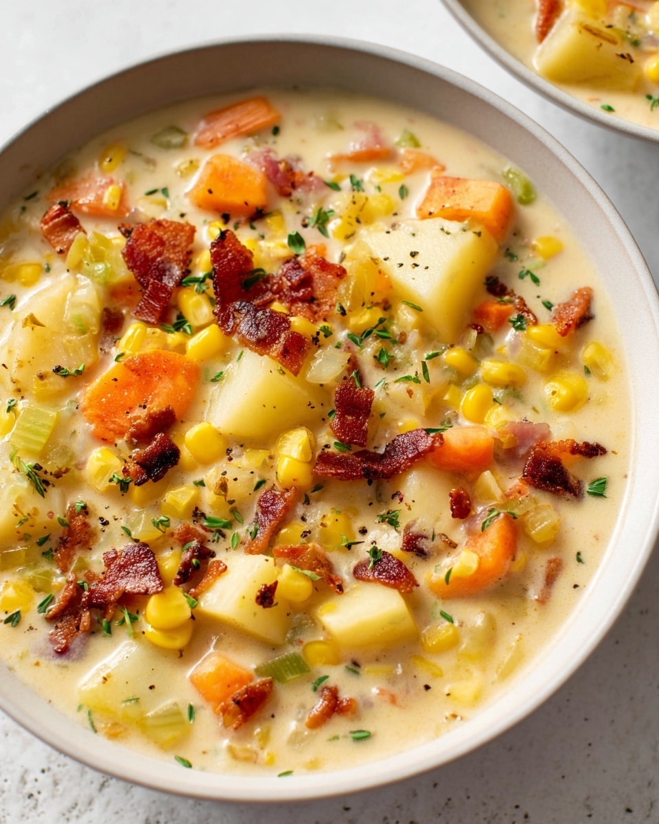 Creamy Corn Chowder Recipe - Recipe Image