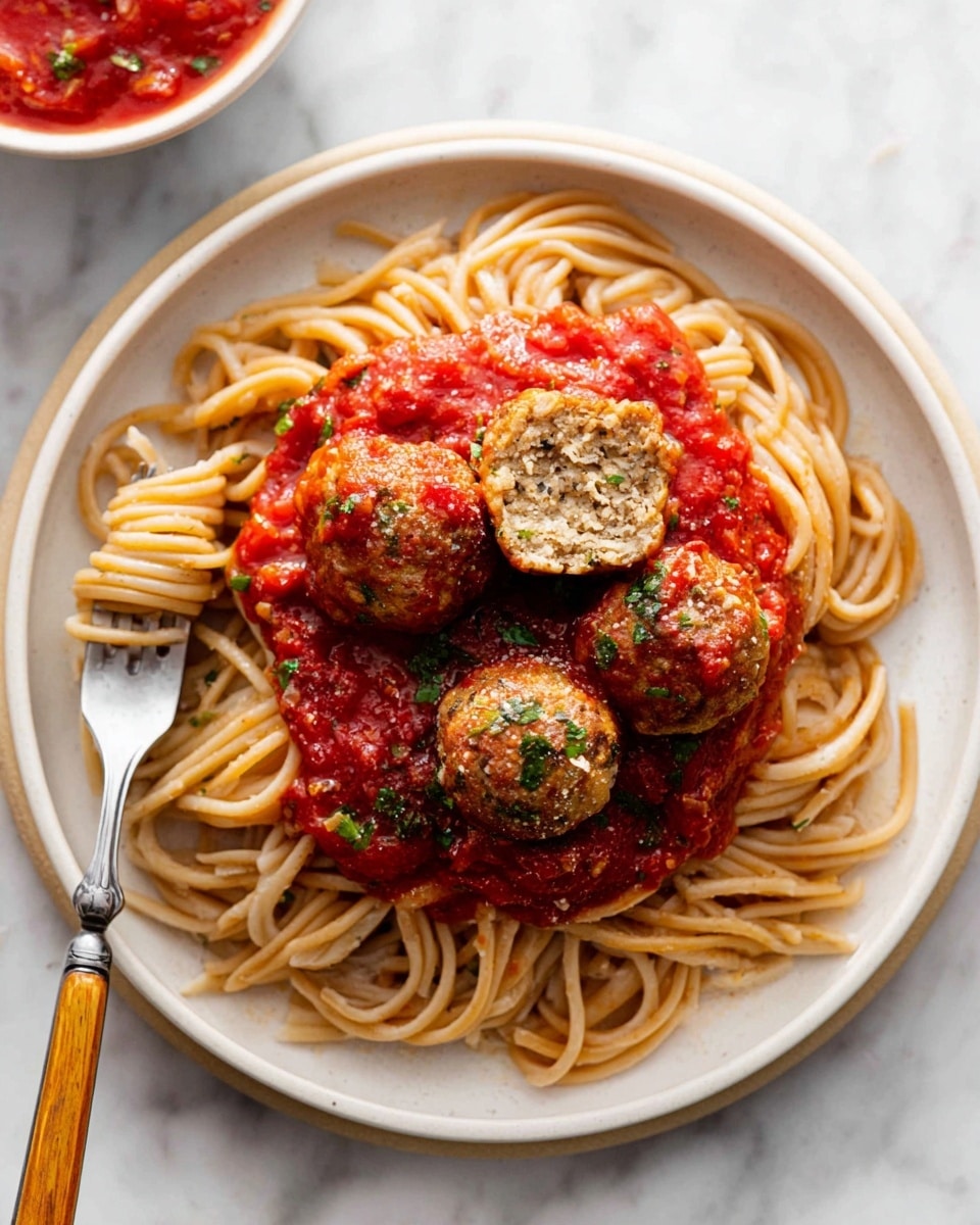 Slow Cooker Turkey Meatballs in Rich Tomato Sauce Recipe - Recipe Image