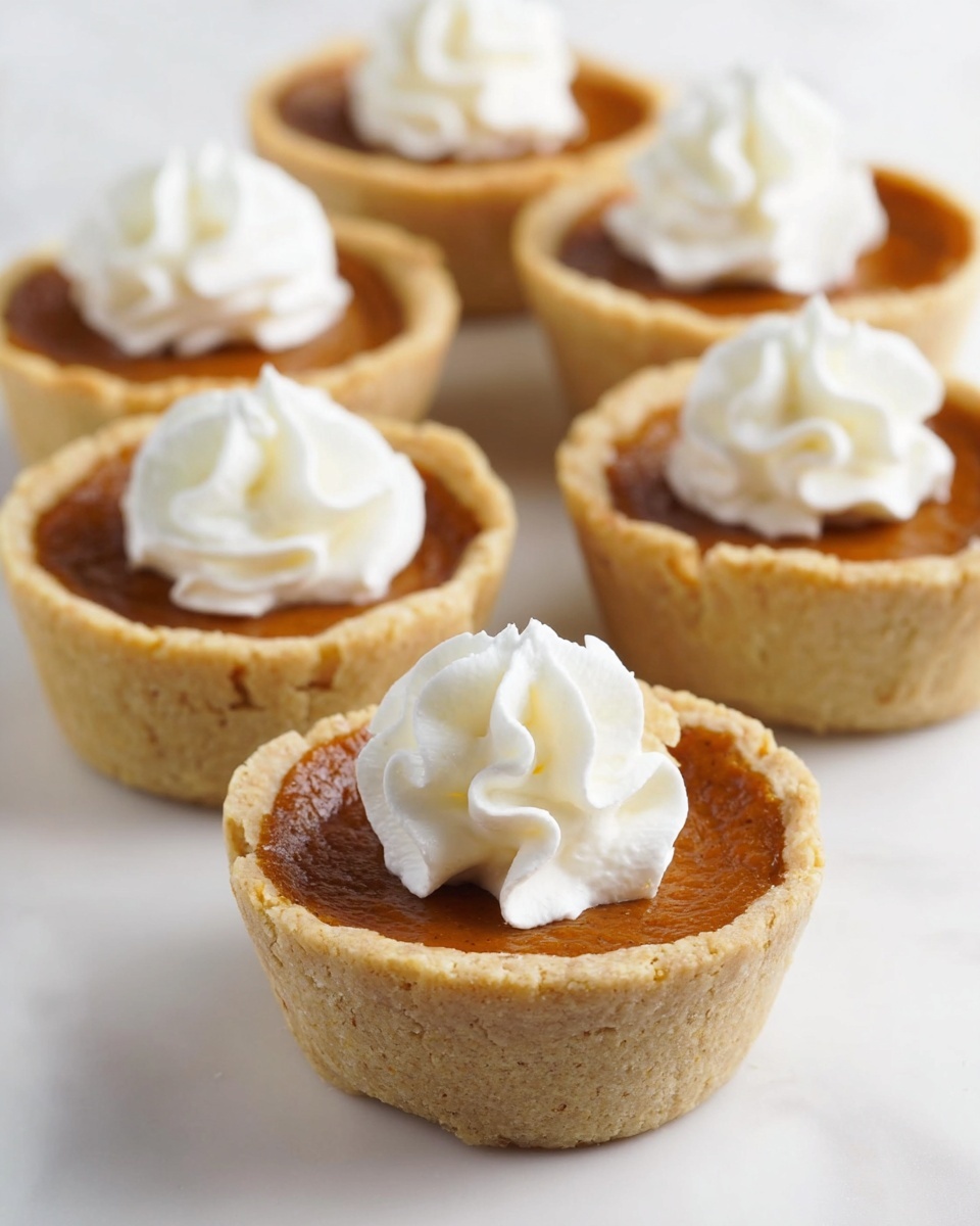 Mini Maple Pumpkin Pies Recipe - Recipe Image