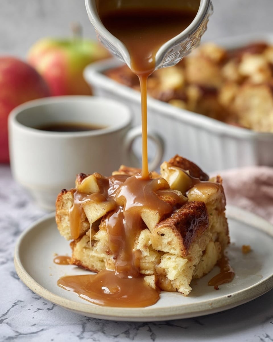 Caramel Apple French Toast Casserole Recipe - Recipe Image