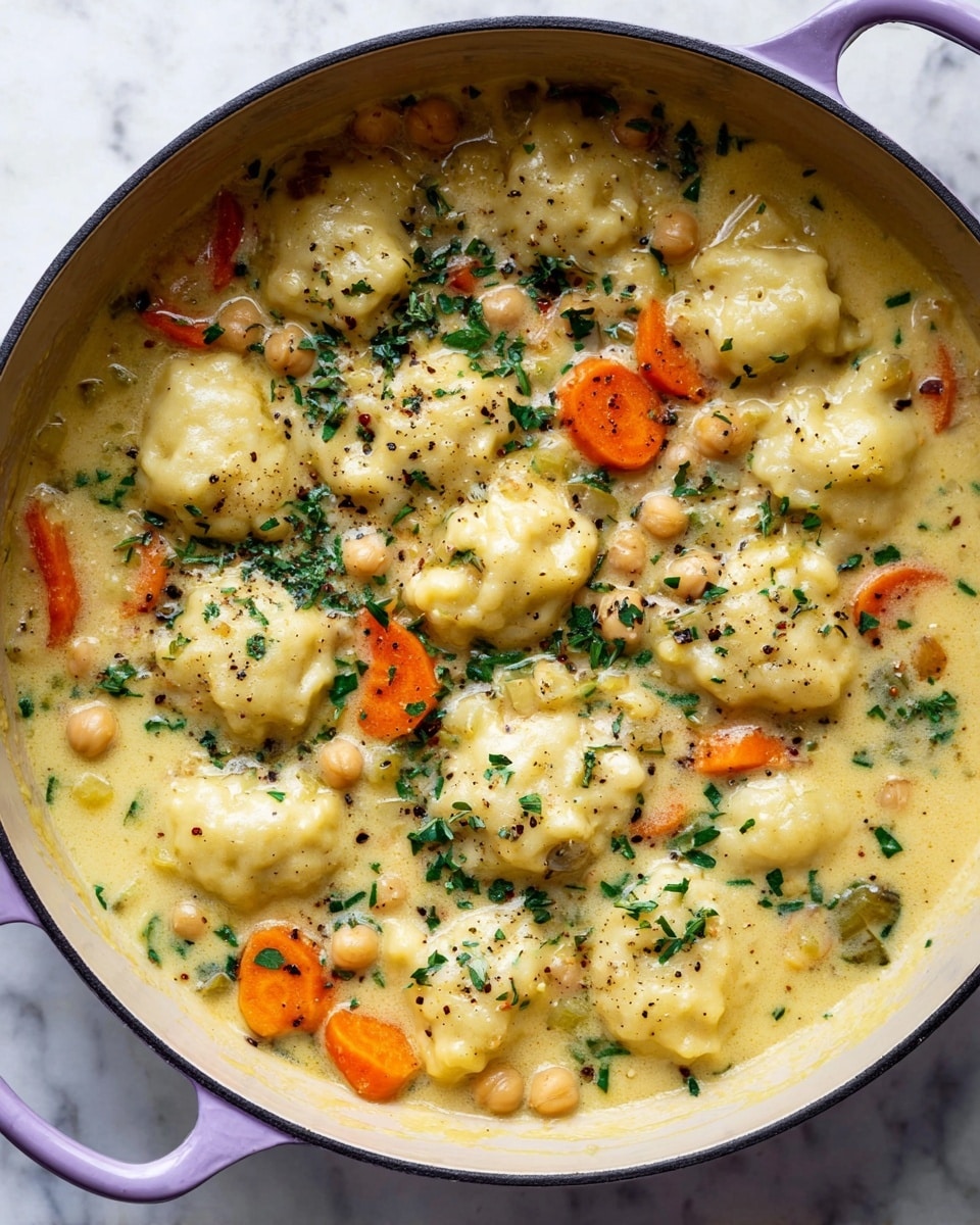 Chickpeas and Dumplings Recipe - Recipe Image