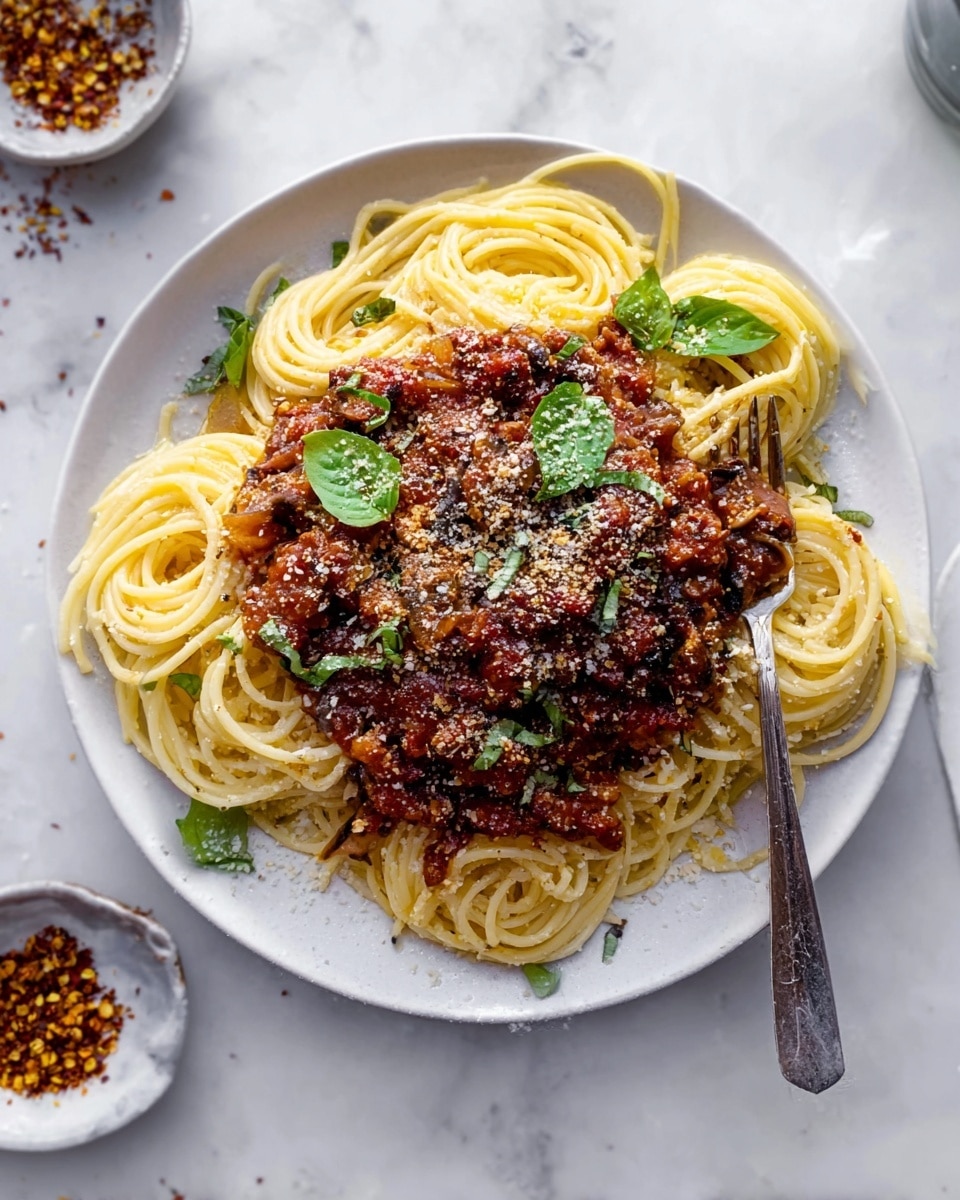 Lentil Bolognese Recipe - Recipe Image