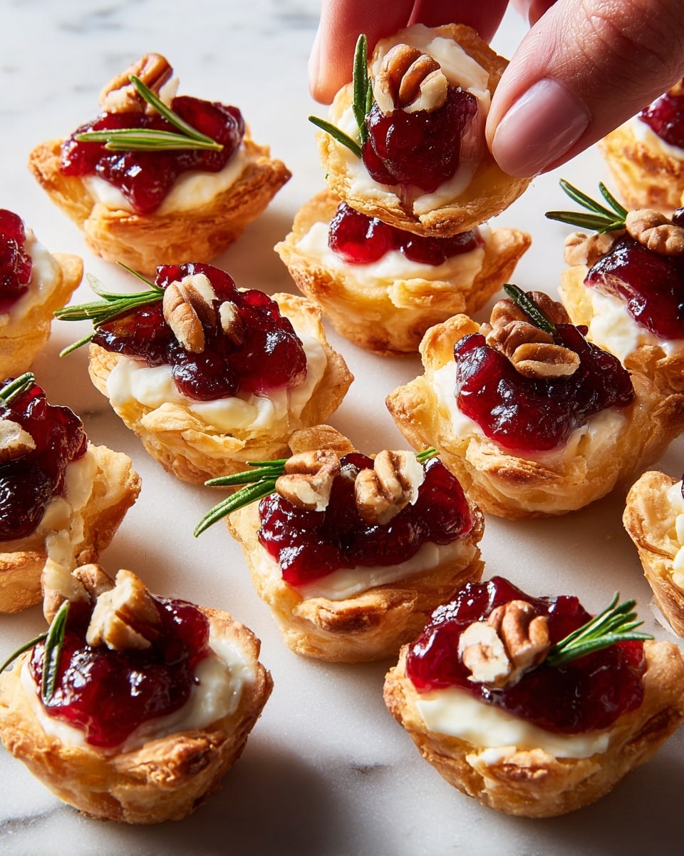 Cranberry Brie Bites Recipe - Recipe Image