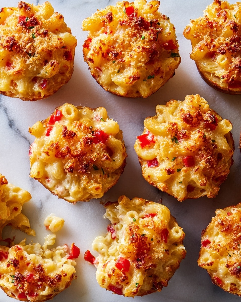 Mac & Cheese Pizza Bites Recipe - Recipe Image