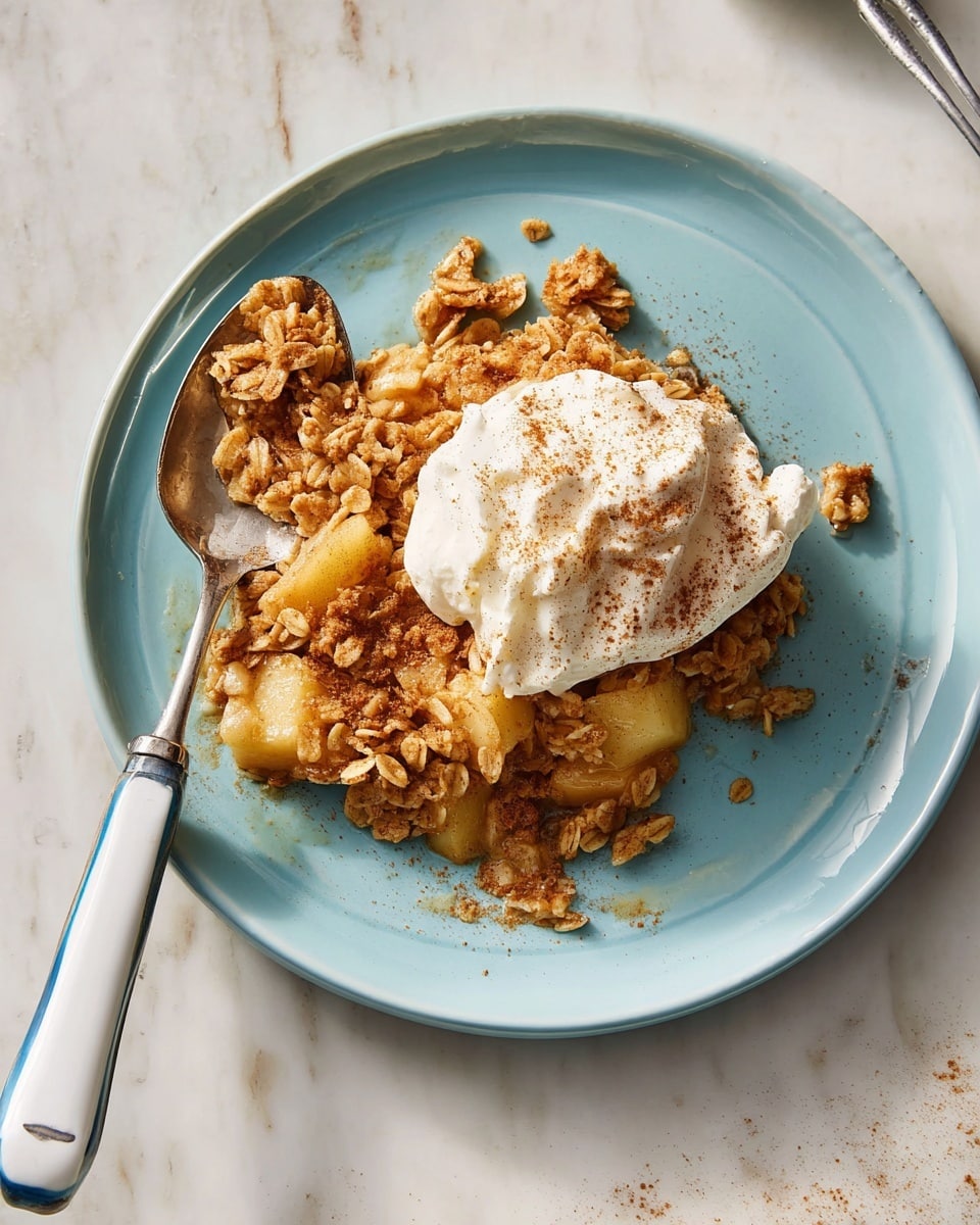 Baked Apple Oatmeal Recipe - Recipe Image