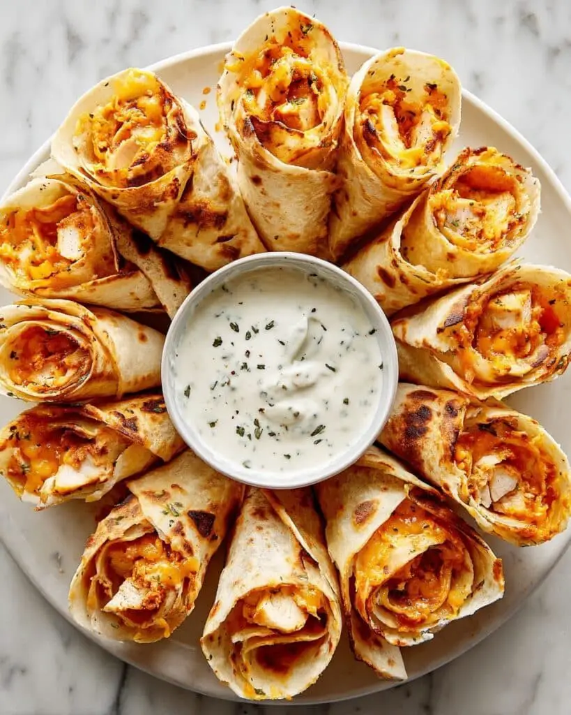 Blooming Quesadilla Ring Recipe