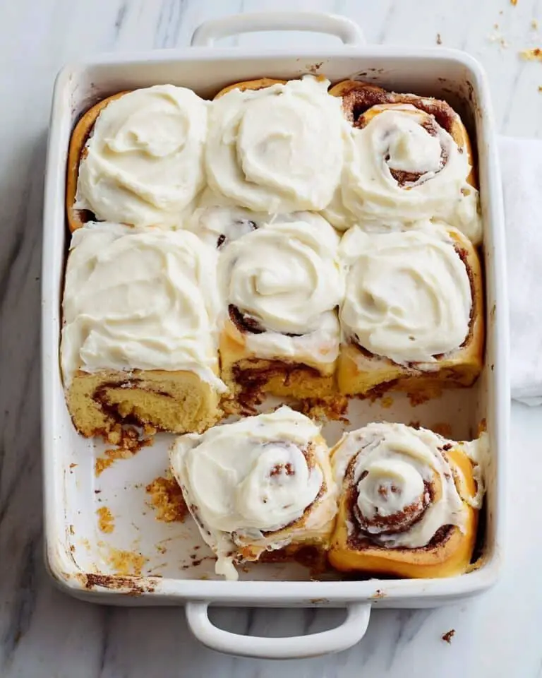 Pumpkin Cinnamon Rolls with Maple Cream Cheese Icing Recipe