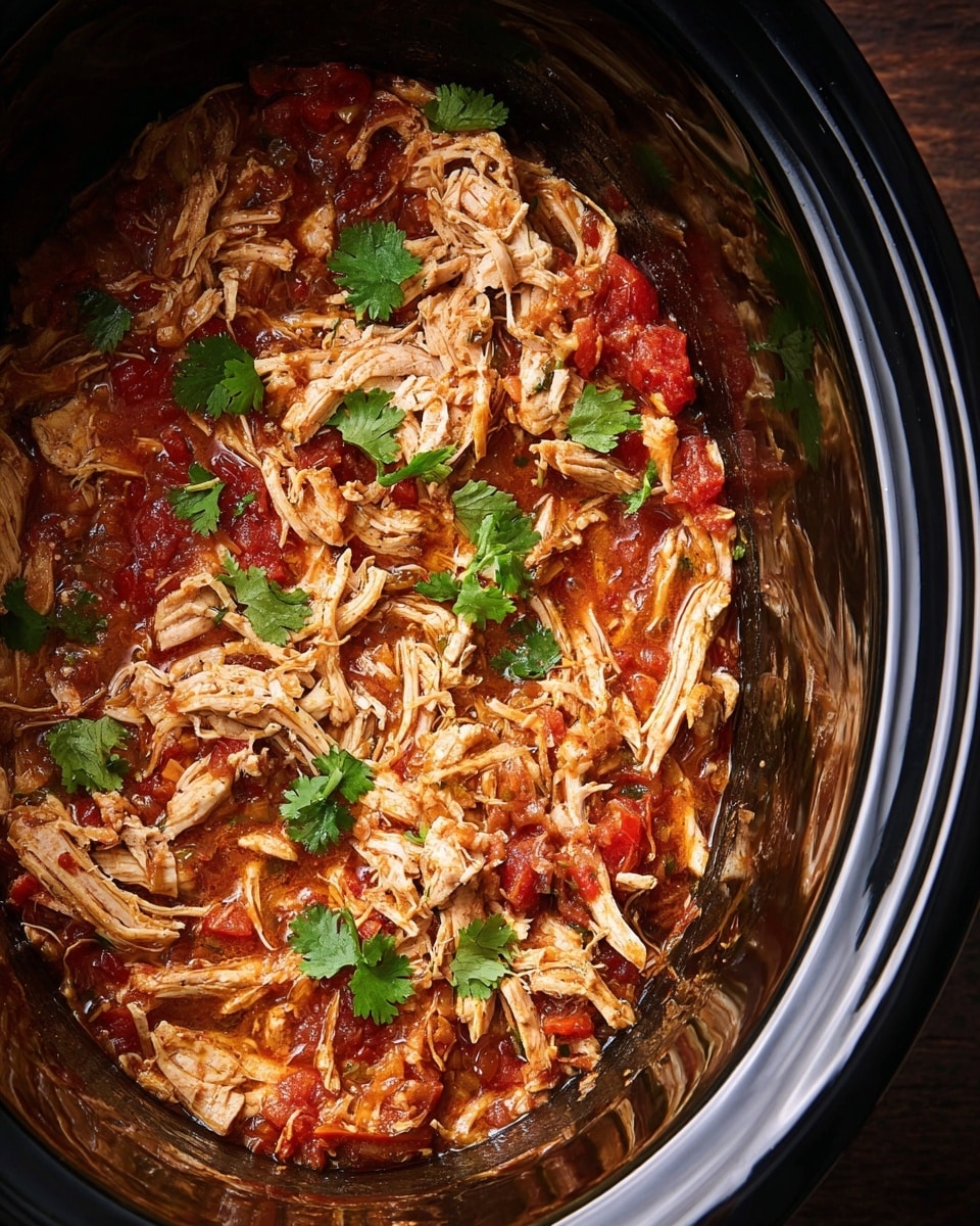 Crockpot Salsa Chicken Recipe - Recipe Image