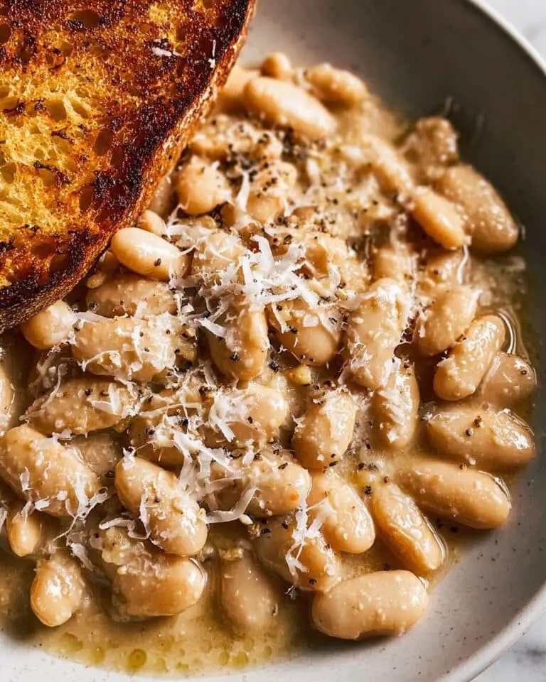Cacio E Pepe White Beans Skillet Recipe