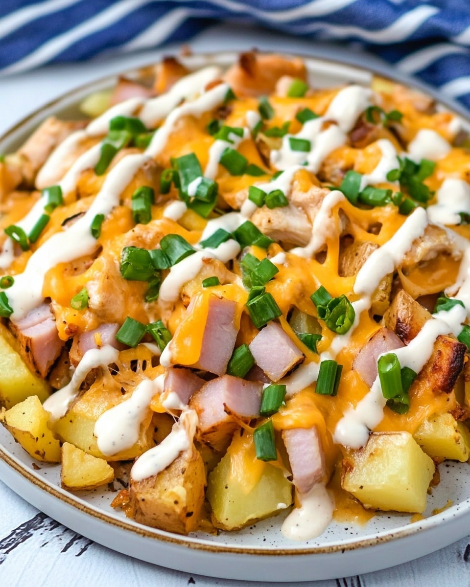 Loaded Baked Potato Chicken Casserole Recipe - Recipe Image