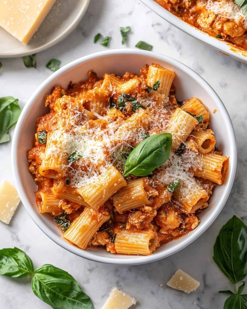 Baked Chicken Parmesan Casserole Recipe - Recipe Image