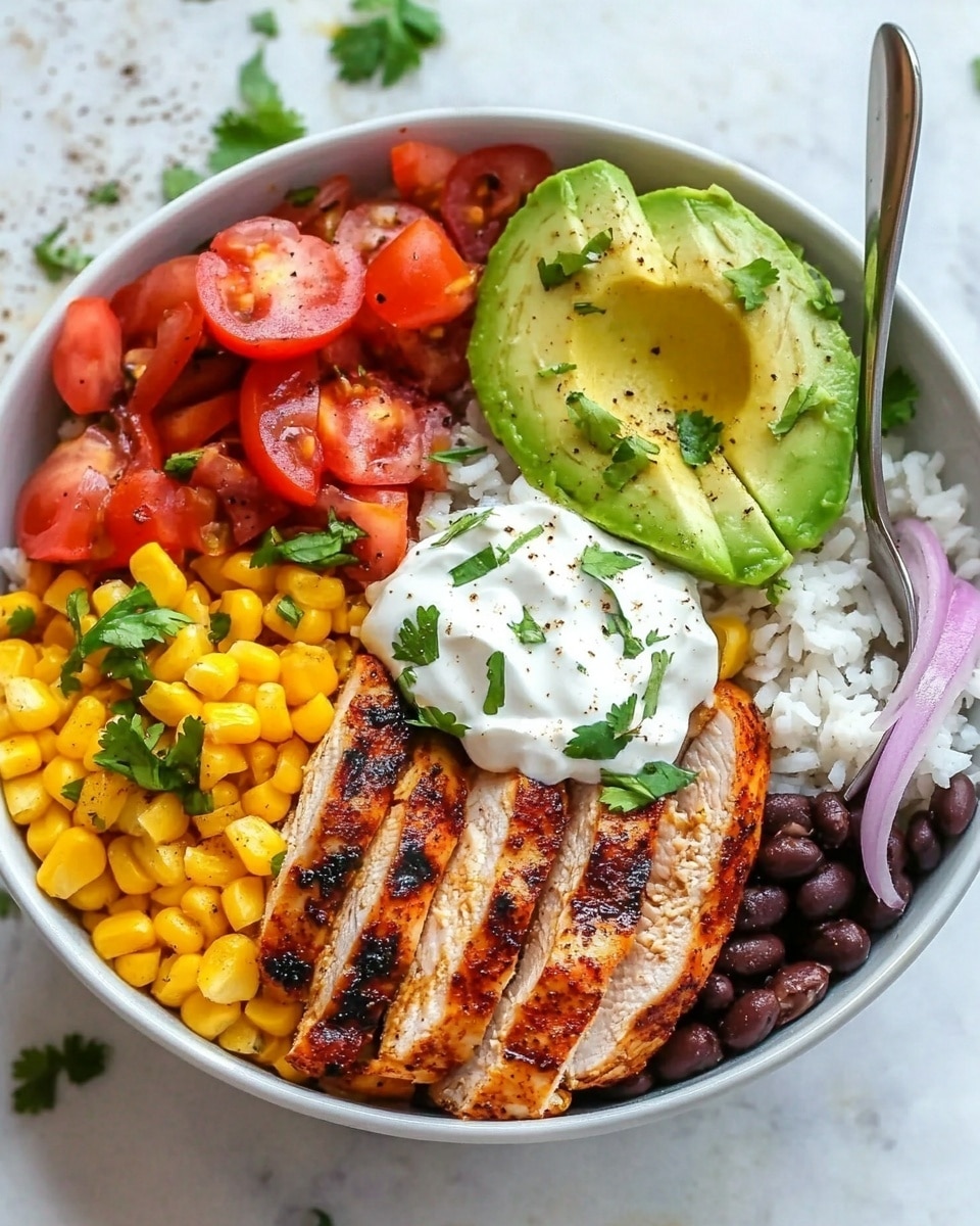 Grilled Chicken Burrito Bowl Recipe - Recipe Image