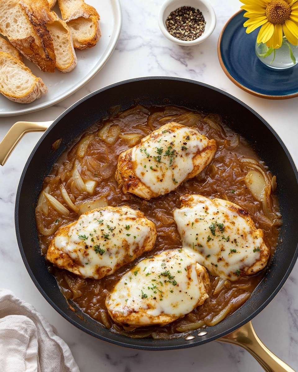 French Onion Chicken Recipe - Recipe Image