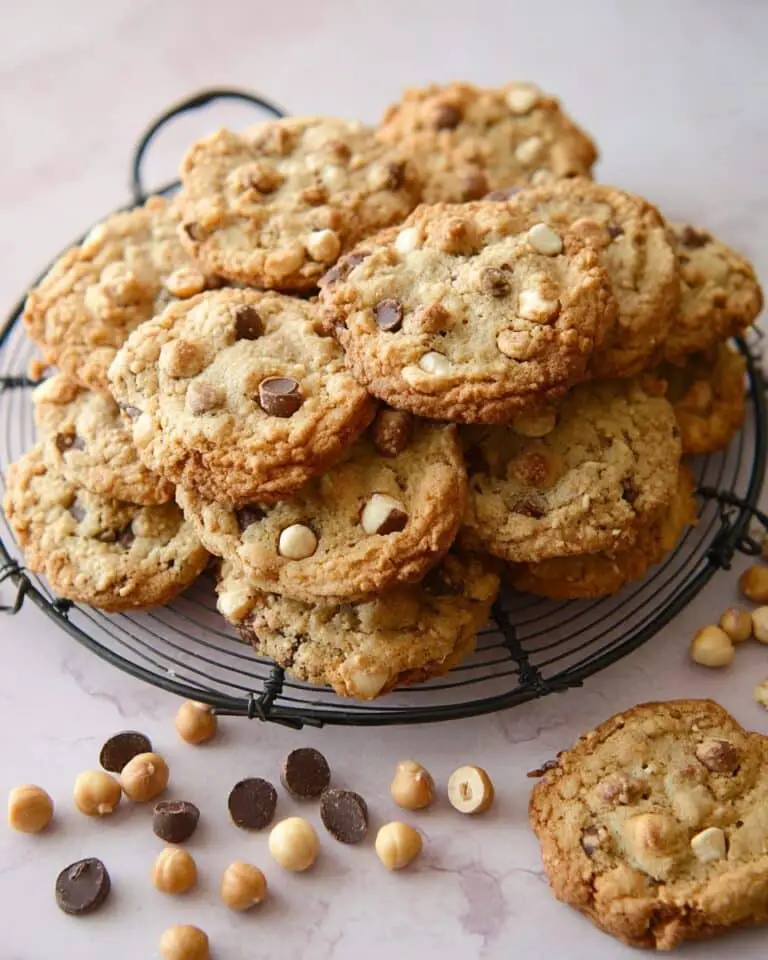 Chocolate & Hazelnut Cookies Recipe