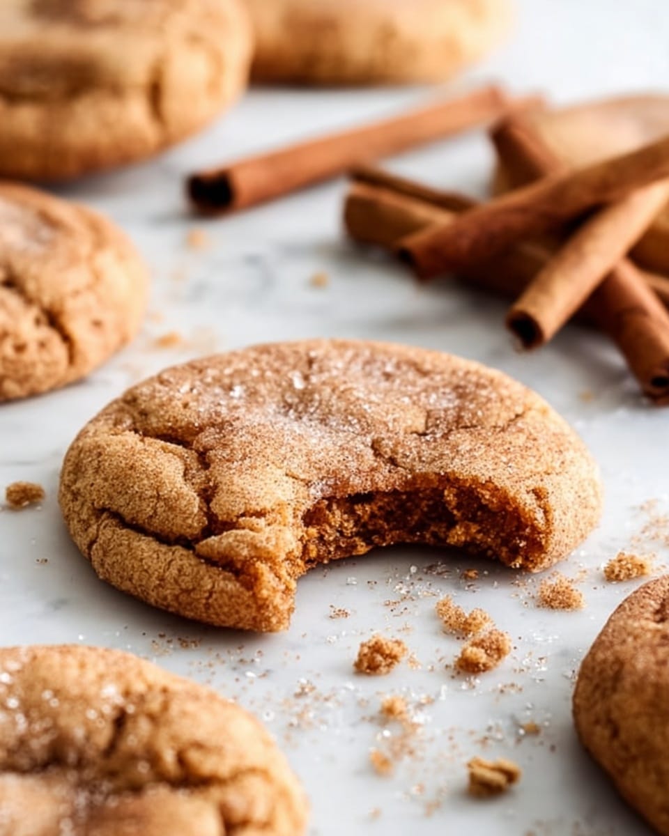 Brown Butter Snickerdoodle Cookies Recipe - Recipe Image
