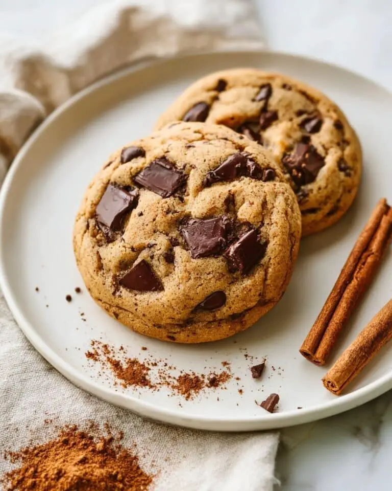 Fall Chocolate Chip Spiced Cookie Recipe