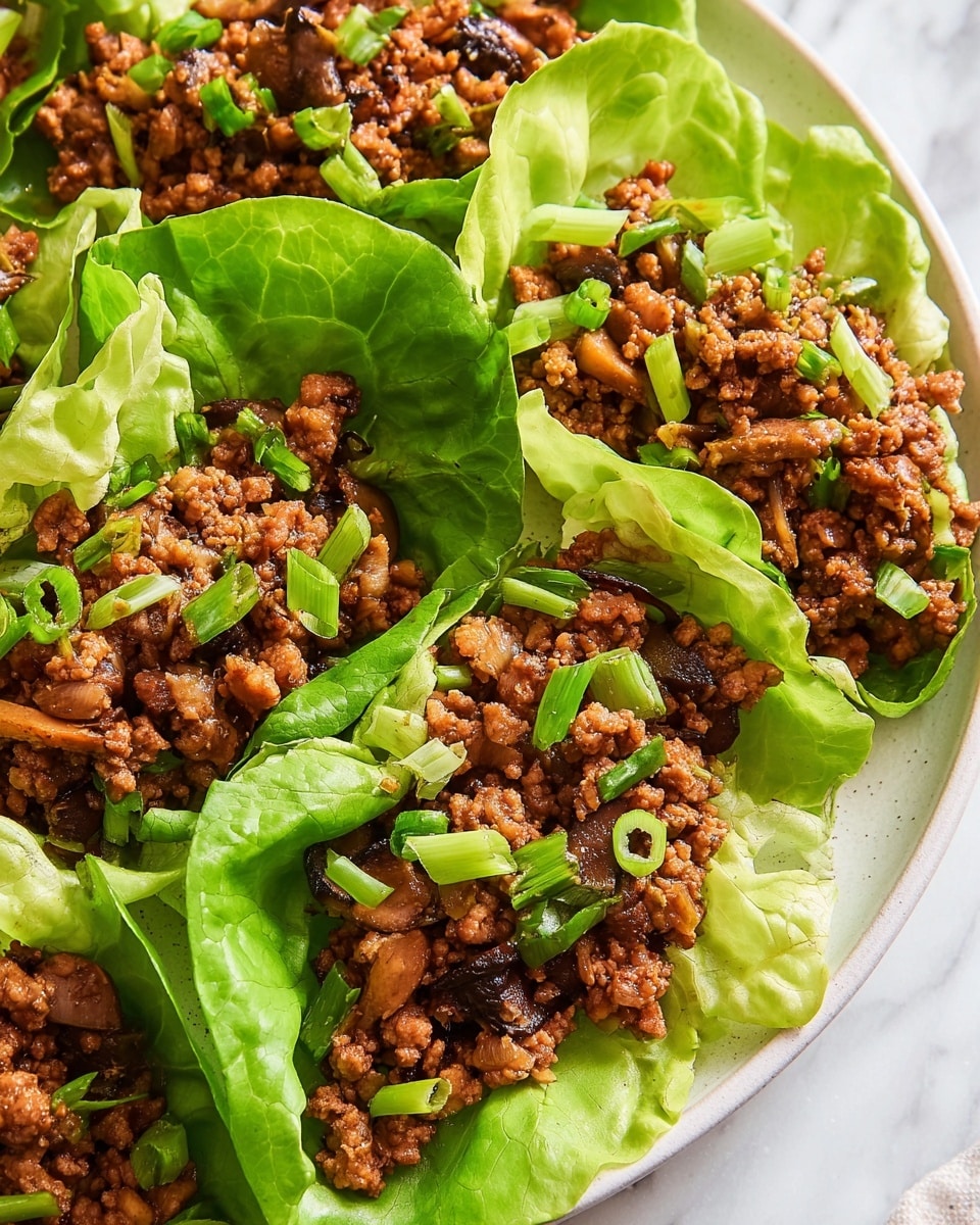 Copycat P.F. Chang's Chicken Lettuce Wraps Recipe - Recipe Image