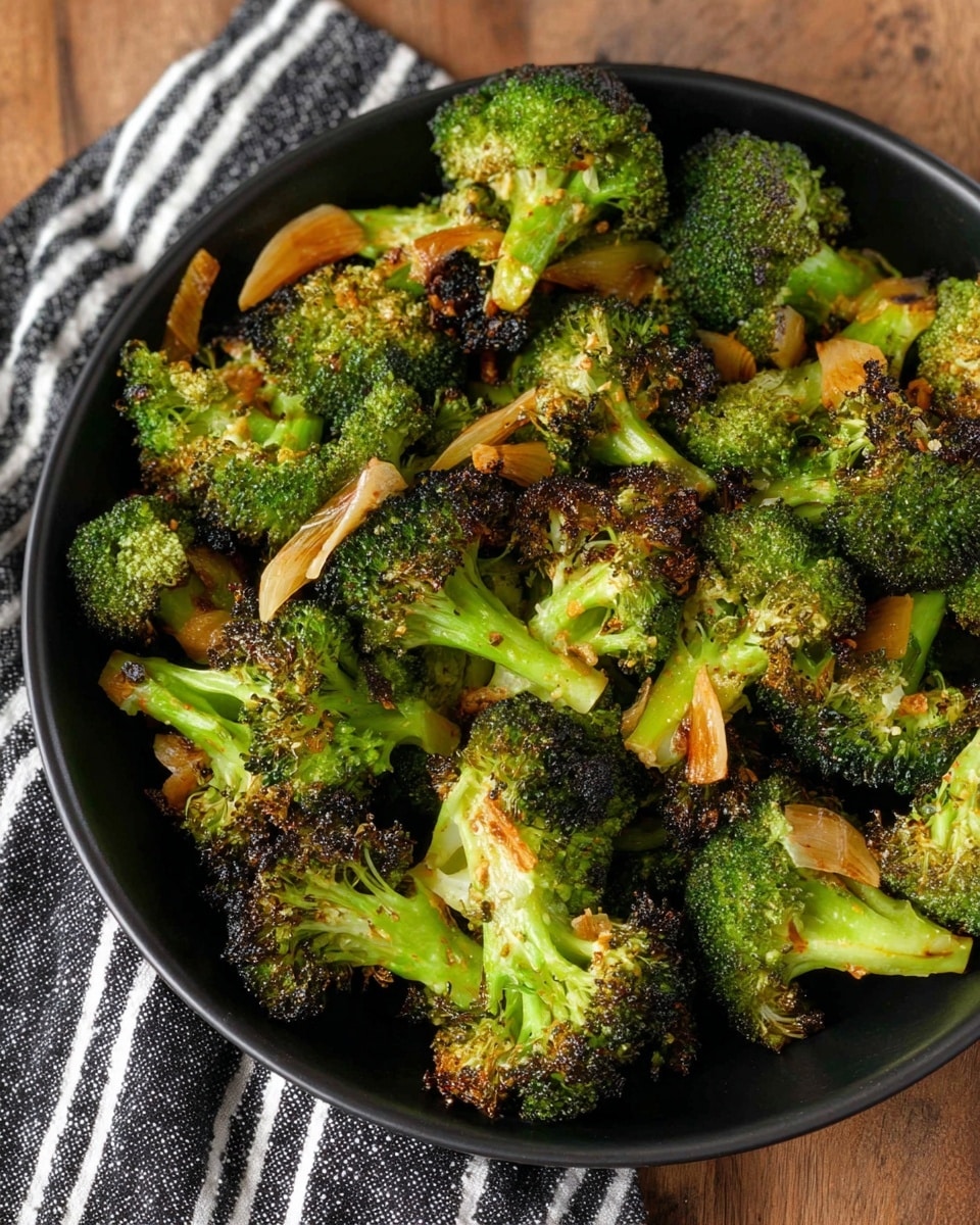 Sweet and Spicy Roasted Broccoli Recipe - Recipe Image