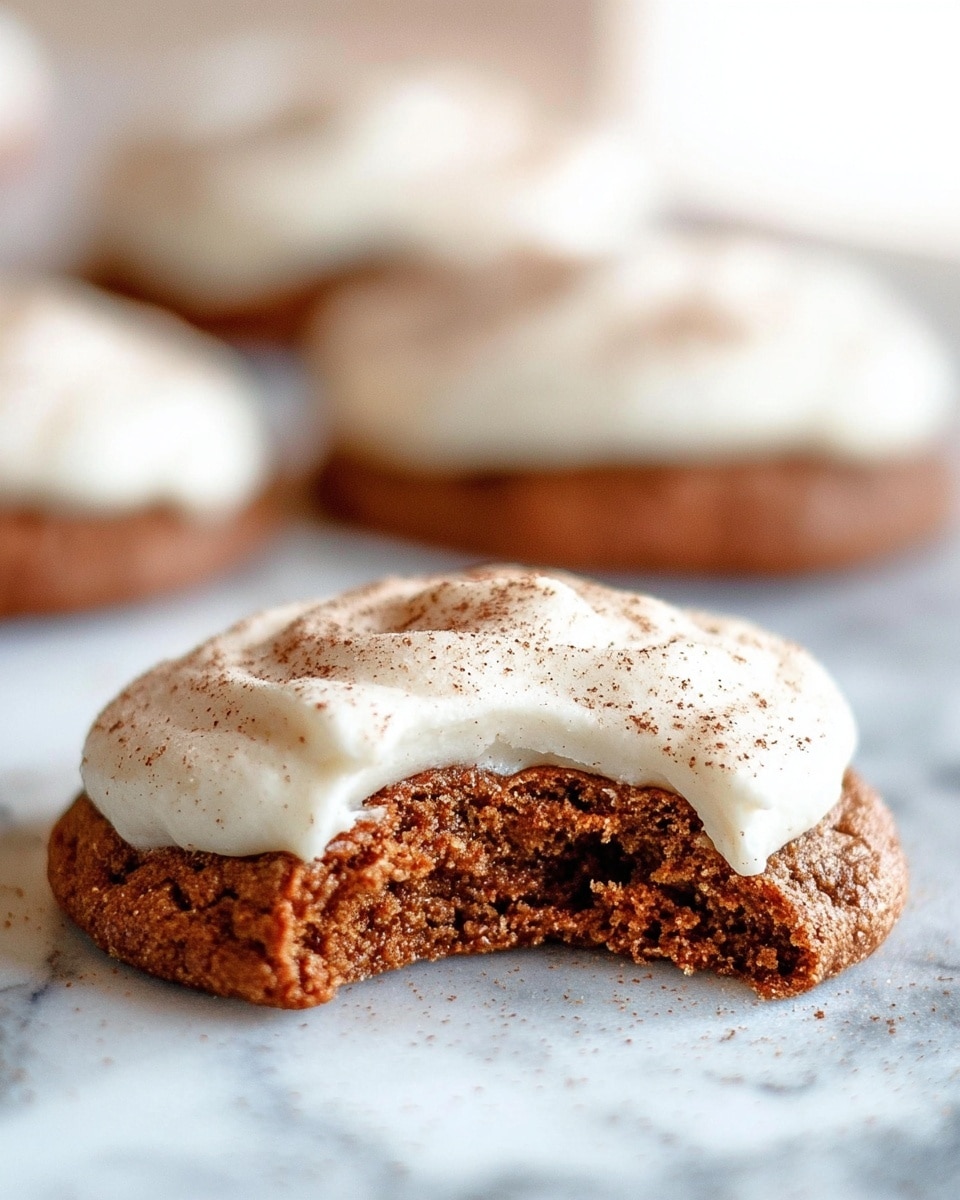 Pumpkin Roll Cookies with Cream Cheese Cinnamon Icing Recipe - Recipe Image