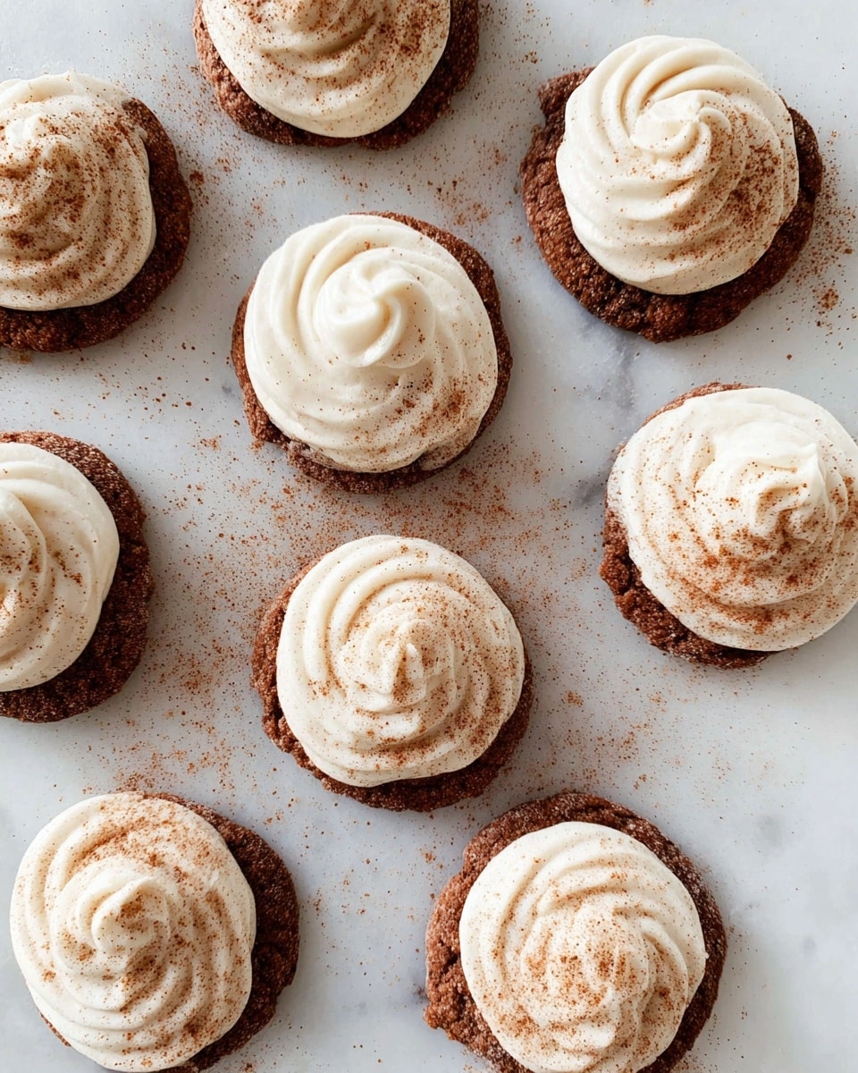 Pumpkin Roll Cookies with Cream Cheese Cinnamon Icing Recipe - Recipe Image