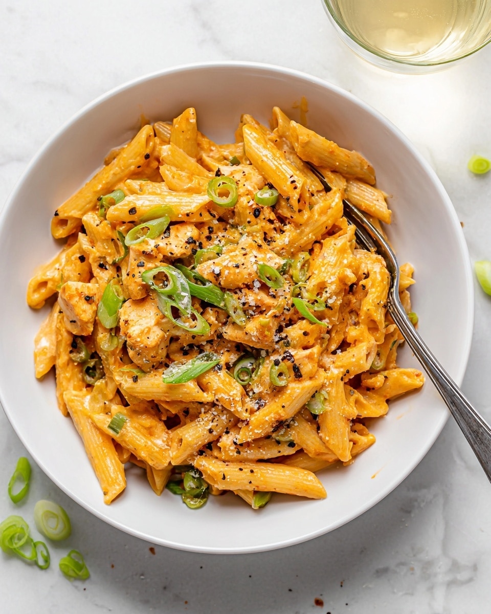 Spicy Chicken Pasta with Creamy Chipotle Sauce Recipe - Recipe Image