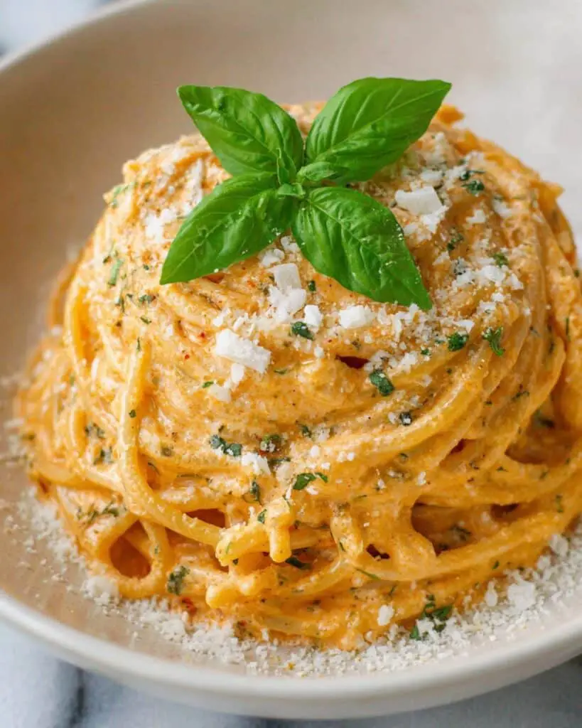 Roasted Tomato and Garlic Ricotta Pasta Recipe