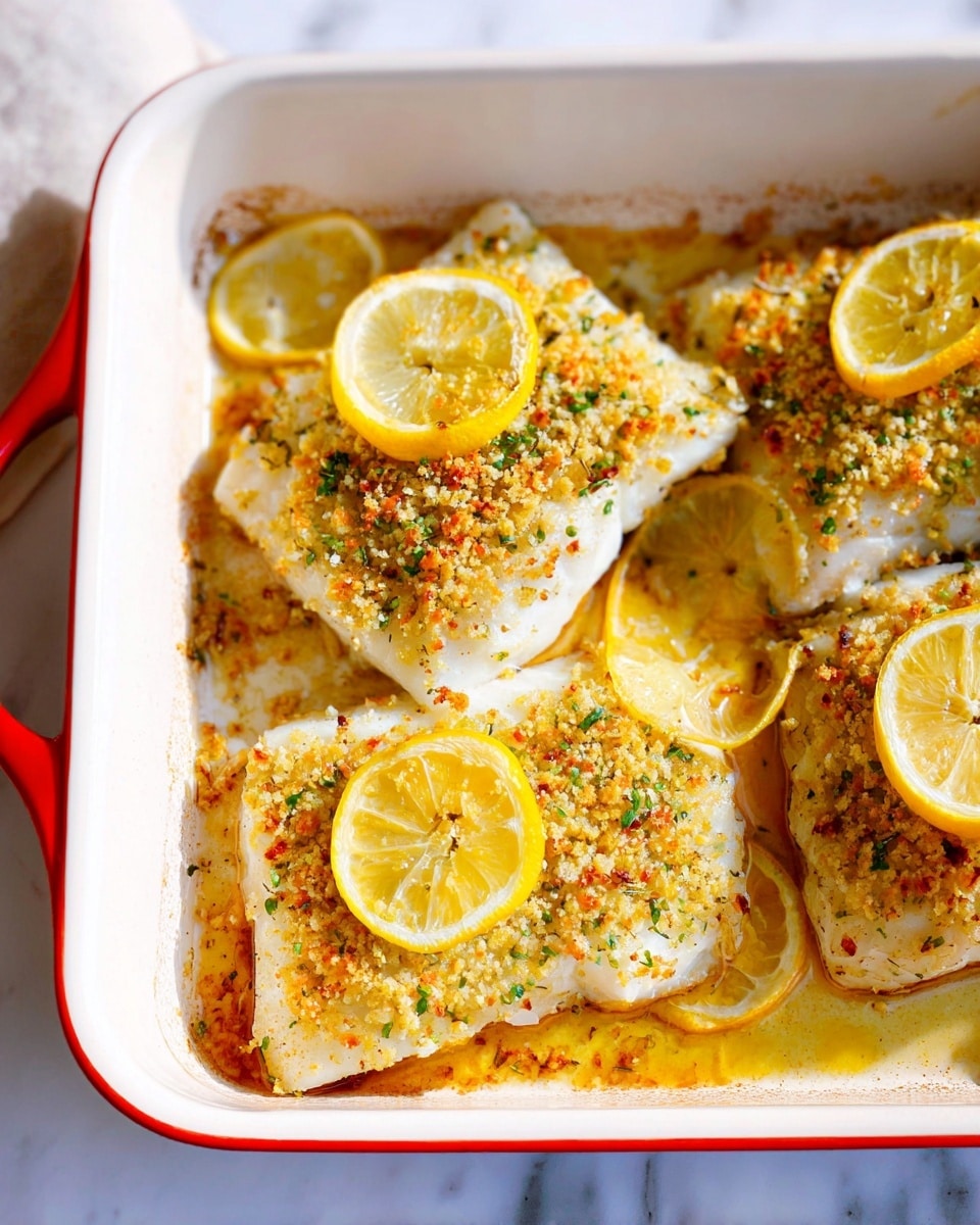 Baked Lemon Garlic Tilapia Recipe - Recipe Image