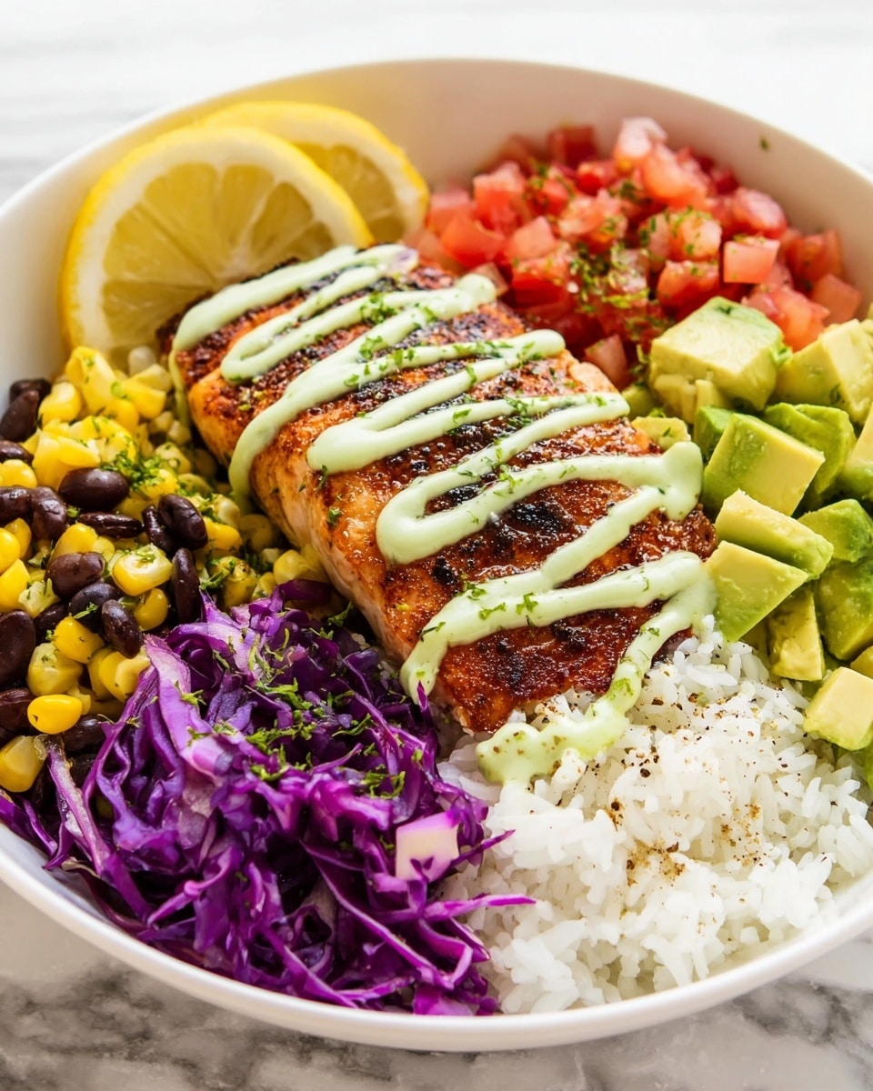 Blackened Fish Taco Bowls Recipe - Recipe Image