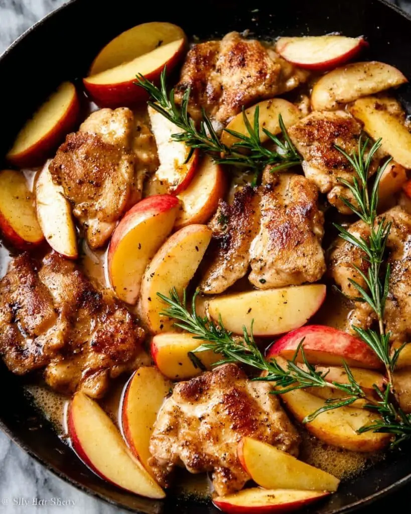 Skillet Apple Cider Chicken Recipe
