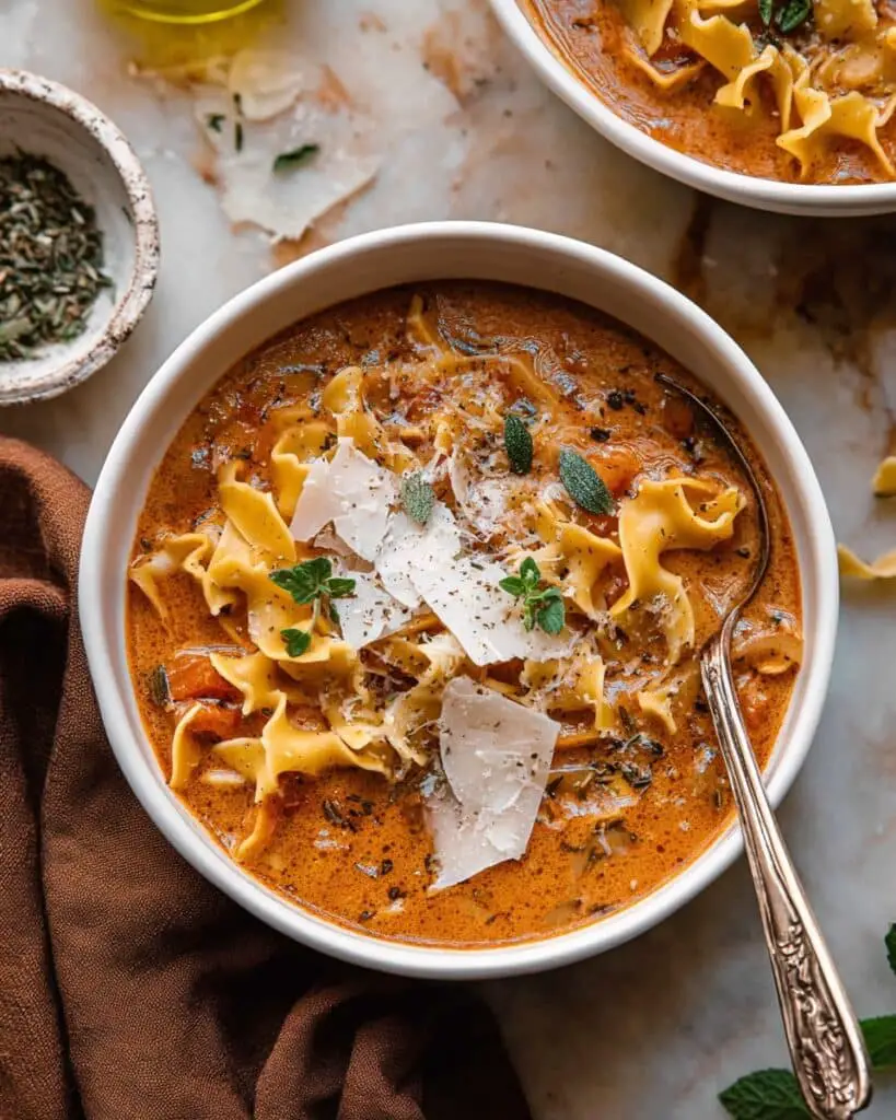Spicy Lasagna Soup Recipe