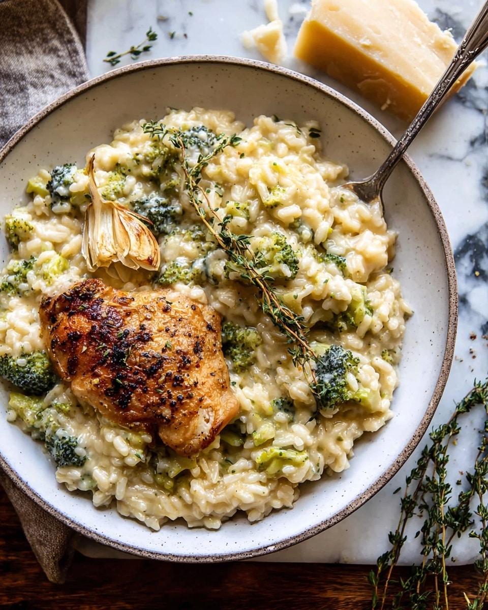 Slow Cooker Mustard Herb Chicken and Creamy Orzo Recipe - Recipe Image
