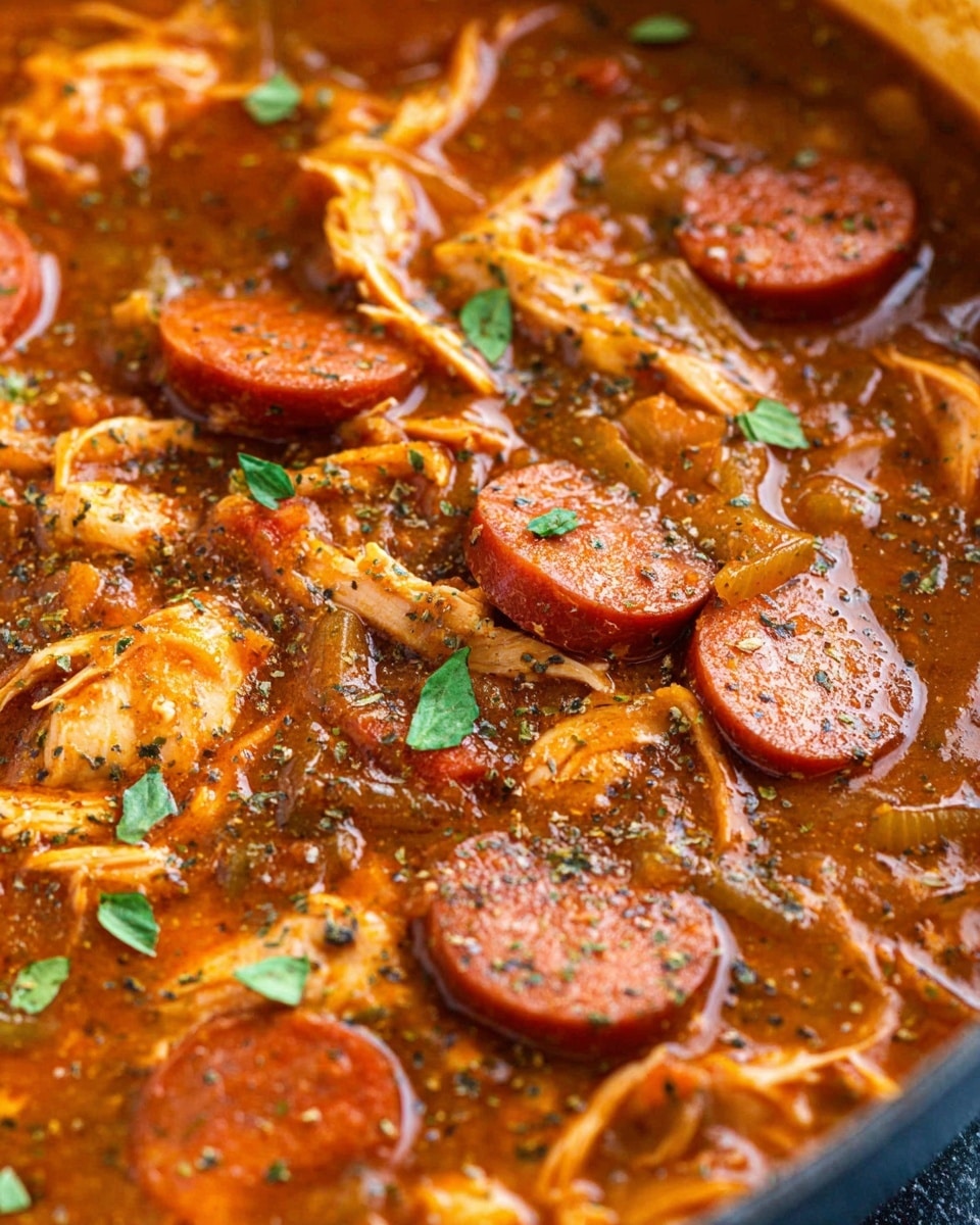 Chicken Andouille Sausage Gumbo Recipe - Recipe Image