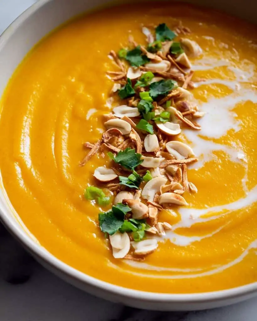 Thai Coconut Soup with Sweet Potato Recipe
