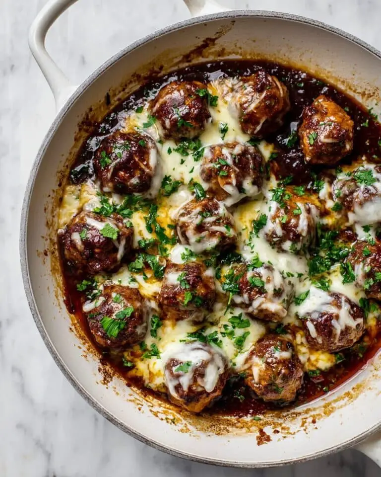 French Onion Turkey Meatballs Recipe