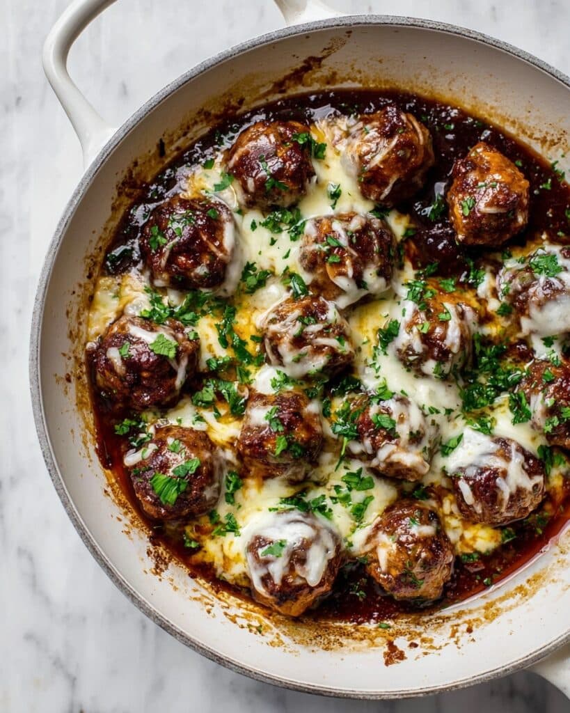 French Onion Turkey Meatballs Recipe