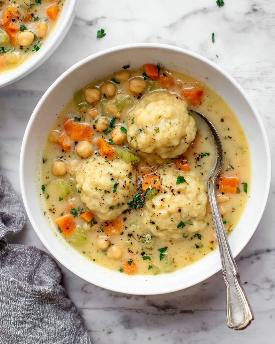 Chickpeas and Dumplings Recipe - Recipe Image