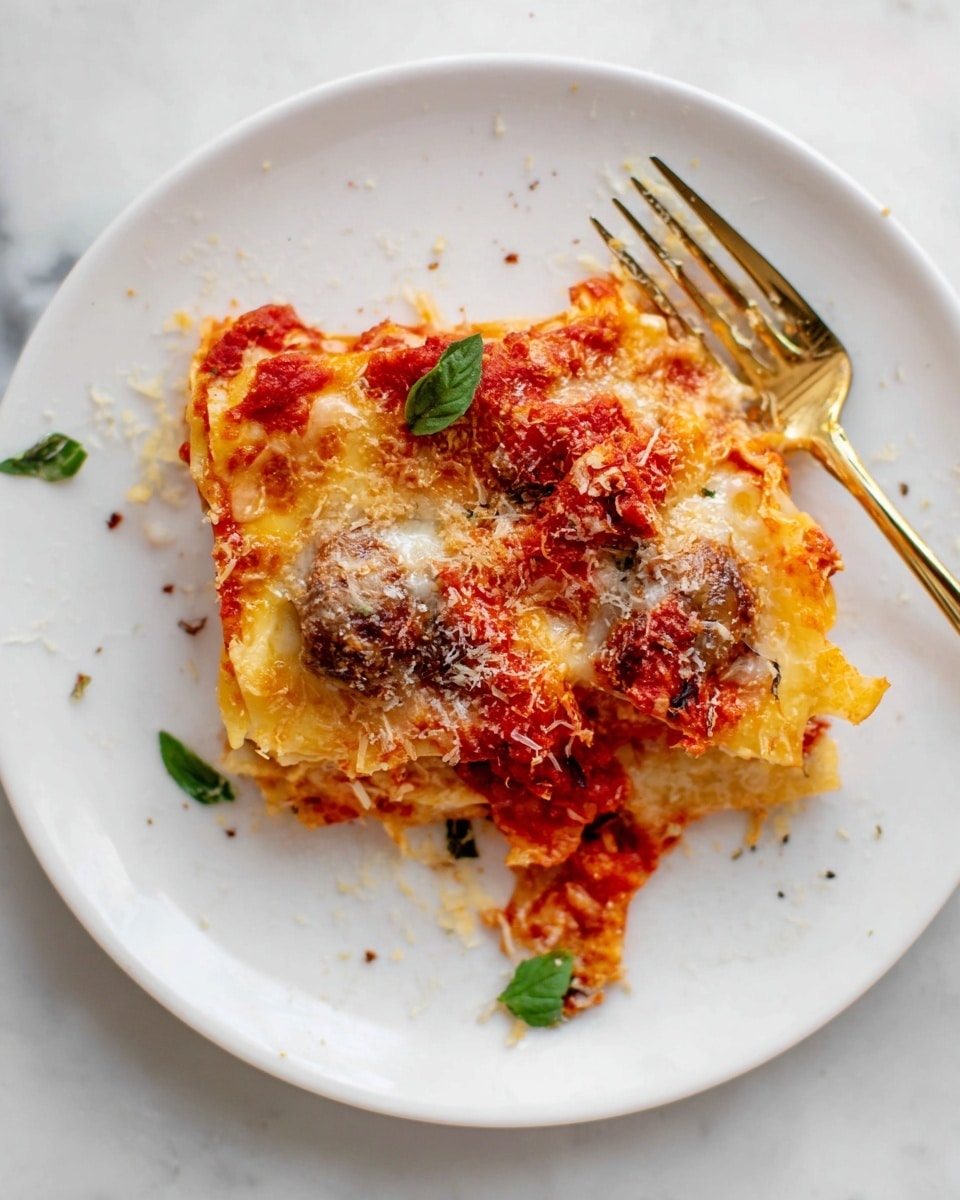 Baked Spaghetti Squash and Meatballs Recipe - Recipe Image