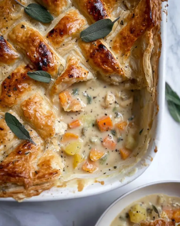 Loaded Butternut Squash Pot Pie Recipe