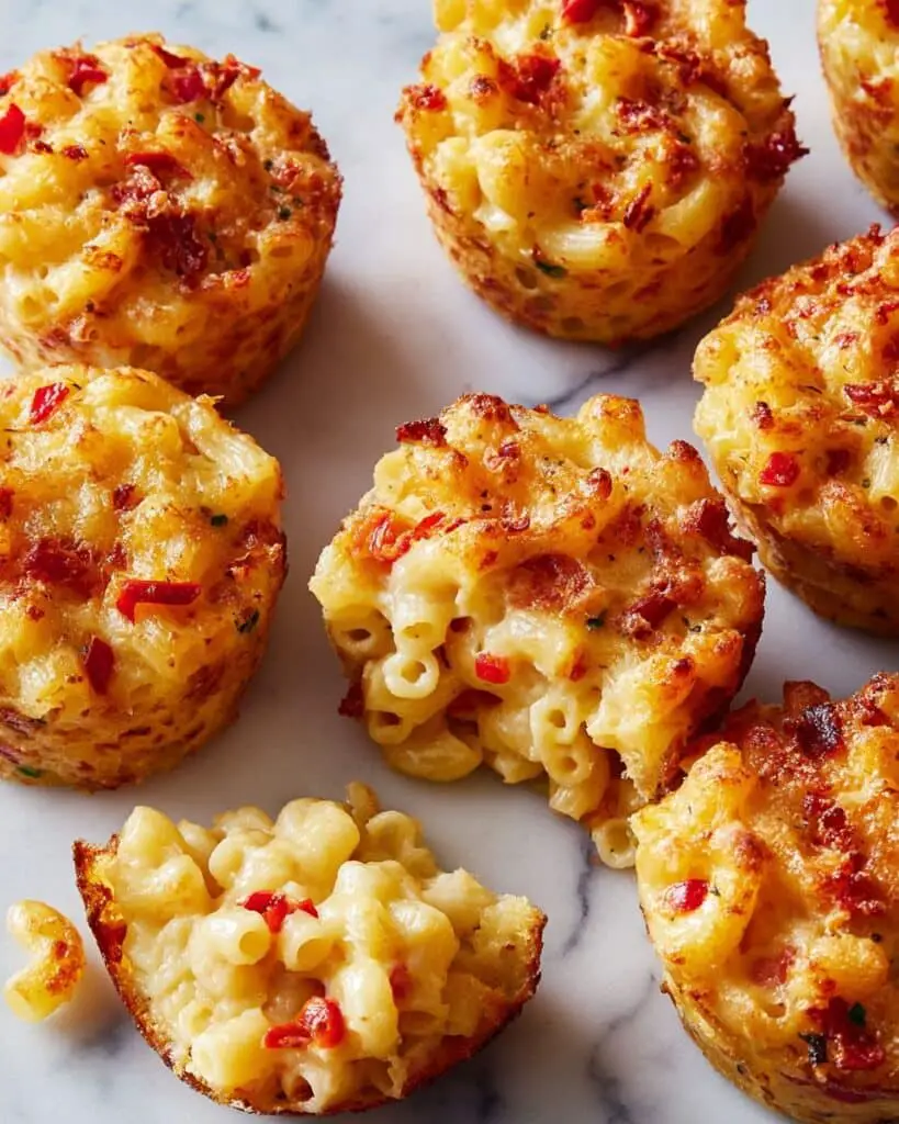 Mac & Cheese Pizza Bites Recipe
