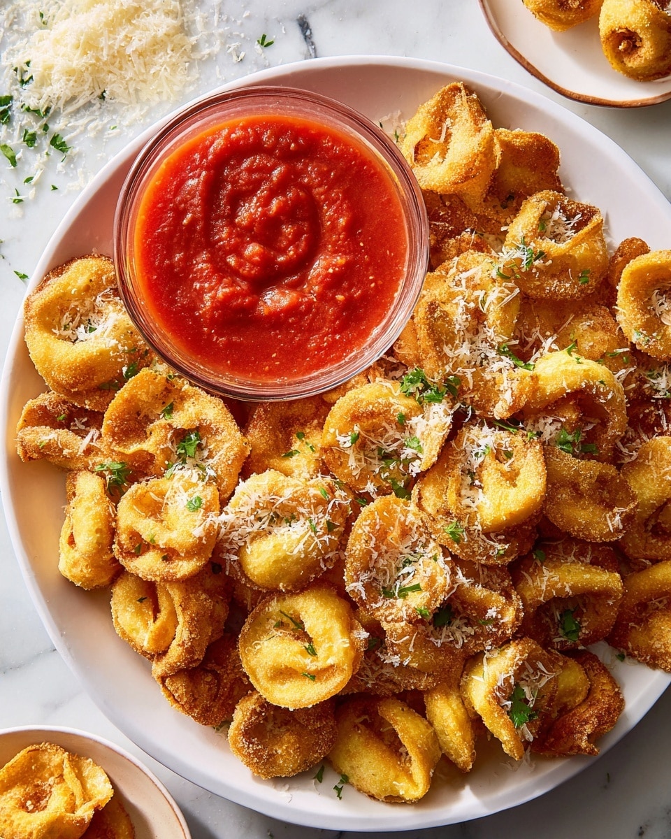 Parmesan Tortellini Bites Recipe - Recipe Image